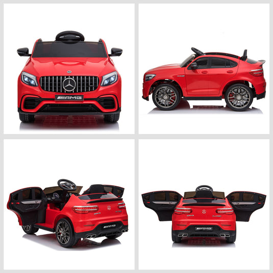 Mercedez-Benz 12V Kids Ride-On Car with Remote Control, Music, and Lights - A Premium Driving Experience for Young Ones