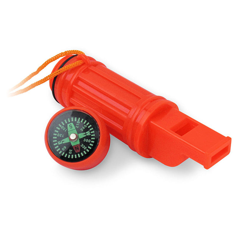Load image into Gallery viewer, 5-in-1 Orange Whistle

