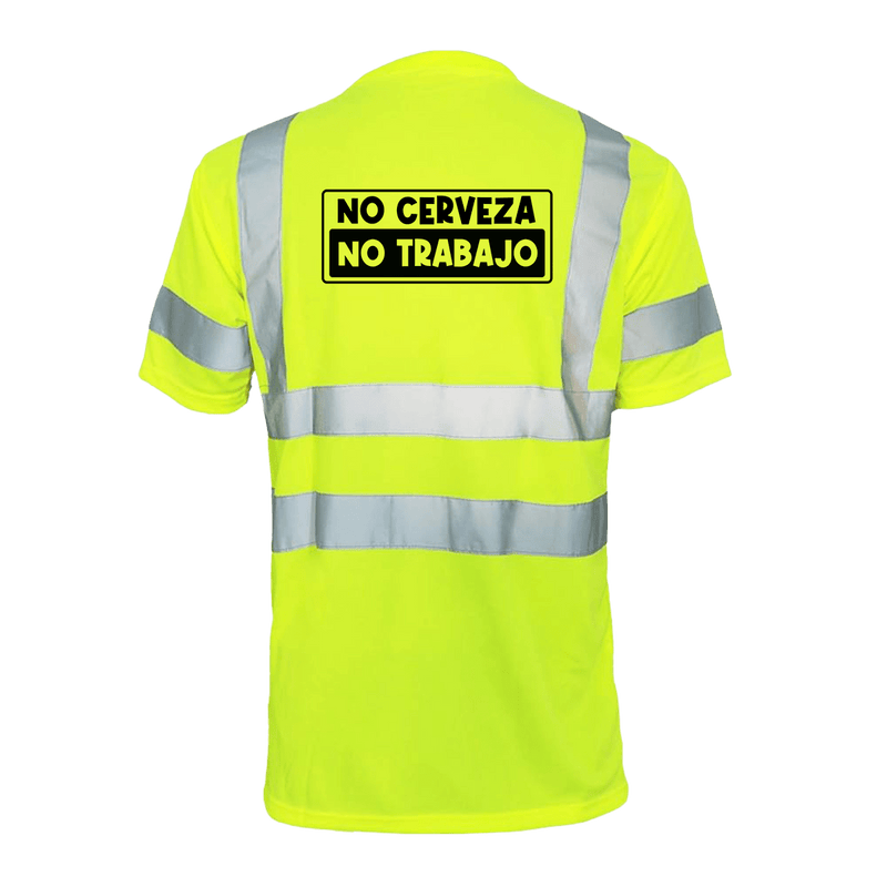 Load image into Gallery viewer, No Cerveza - Reflective Safety T-Shirt
