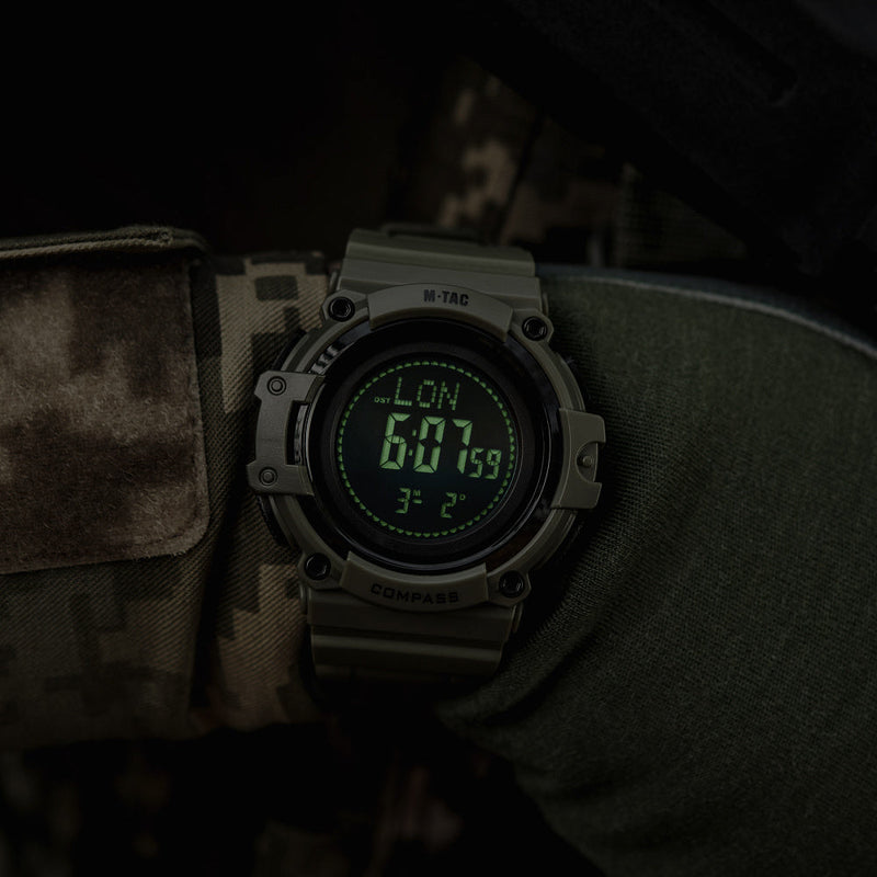 Load image into Gallery viewer, M-Tac Tactical Watch With Compass 2233
