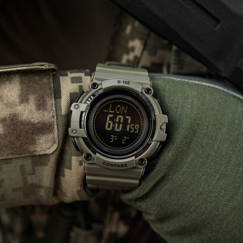 Load image into Gallery viewer, M-Tac Tactical Watch With Compass 2233
