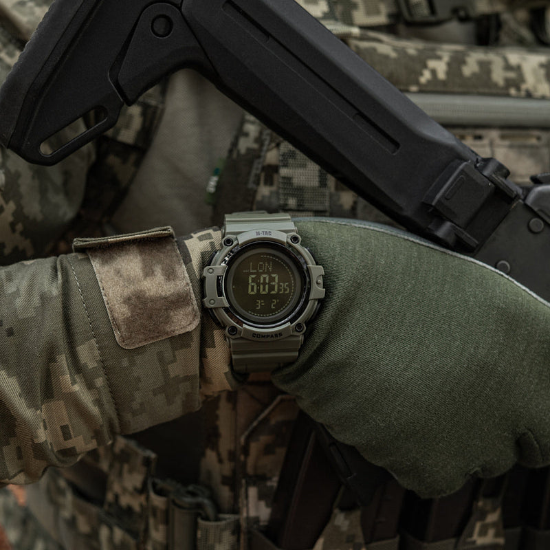 Load image into Gallery viewer, M-Tac Tactical Watch With Compass 2233
