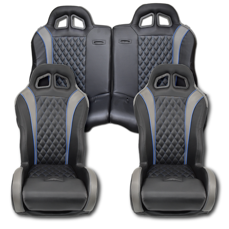 Load image into Gallery viewer, Aces Racing - 2024+ Polaris XP Bench Seat and Bucket Seat Combo
