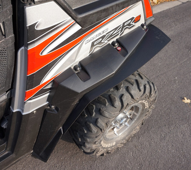 Load image into Gallery viewer, Polaris RZR S 800 MUD Edition Mud Flaps/Fender Extensions
