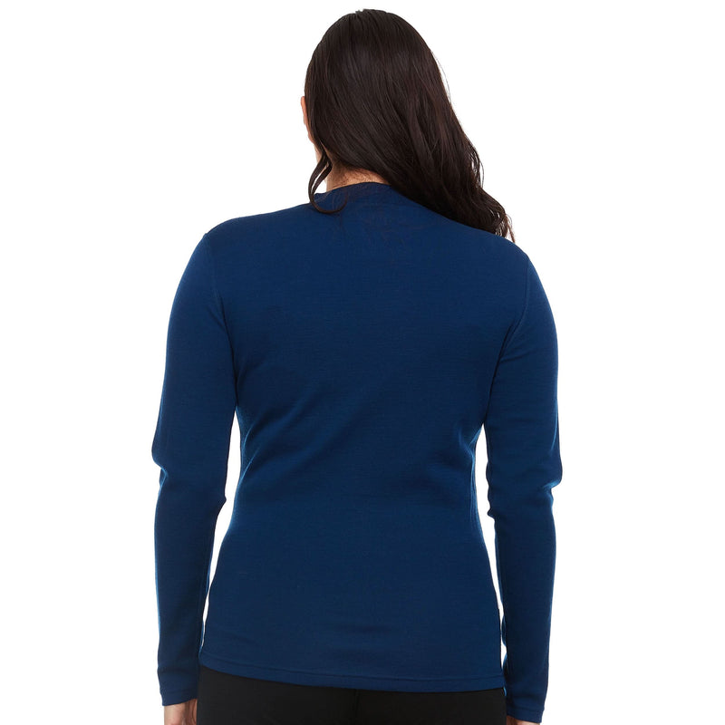 Load image into Gallery viewer, Women's Midweight Merino Wool Mock Neck | 100% Merino Wool
