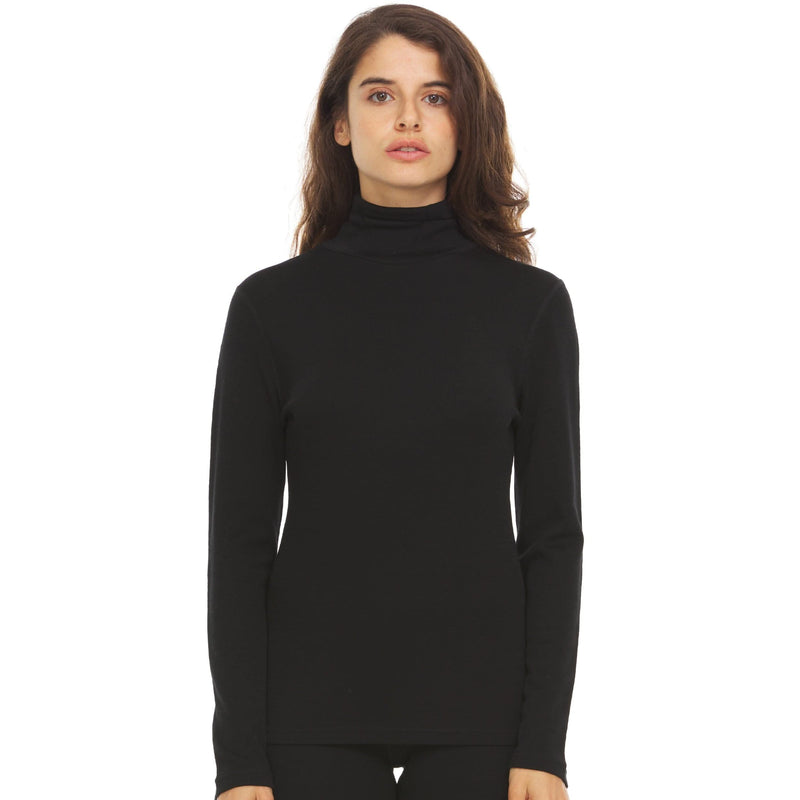 Load image into Gallery viewer, Women's Midweight Merino Wool Turtleneck | 100% Merino Wool
