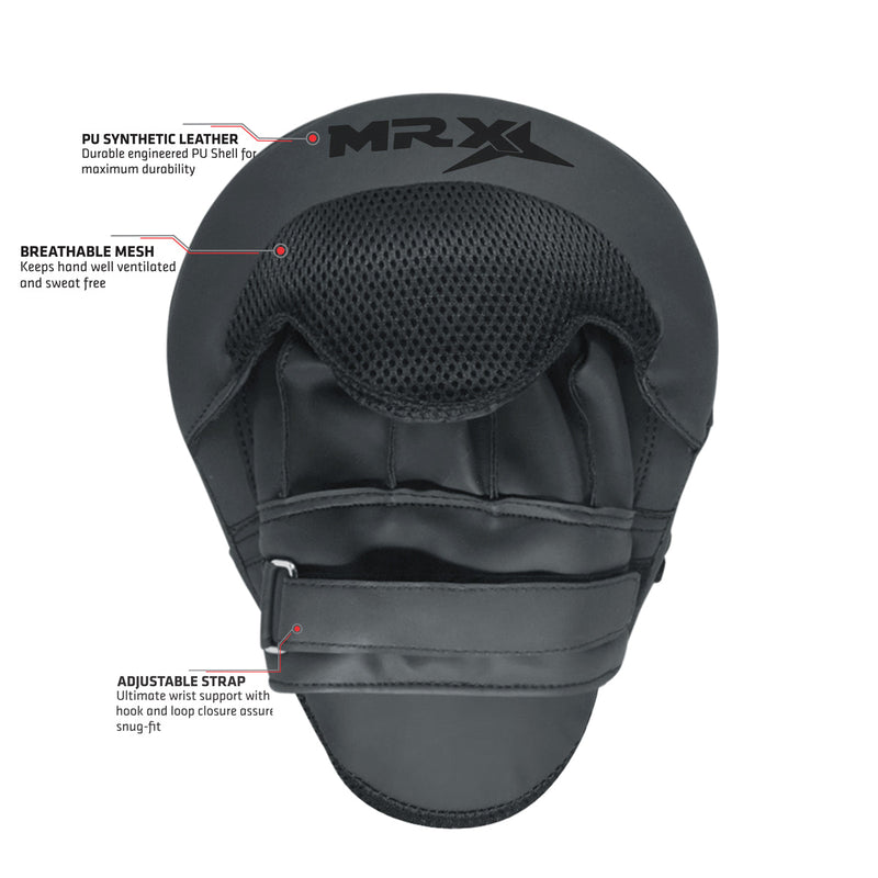 Load image into Gallery viewer, MRX Boxing Hook &amp; Jab Pads MMA Focus Punching Mitts Training kickboxing
