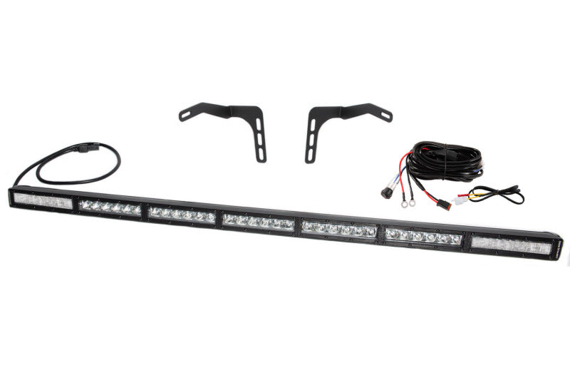 Load image into Gallery viewer, Diode Dynamics 14-21 Toyota Tundra SS30 Stealth Lightbar Kit - Amber Driving
