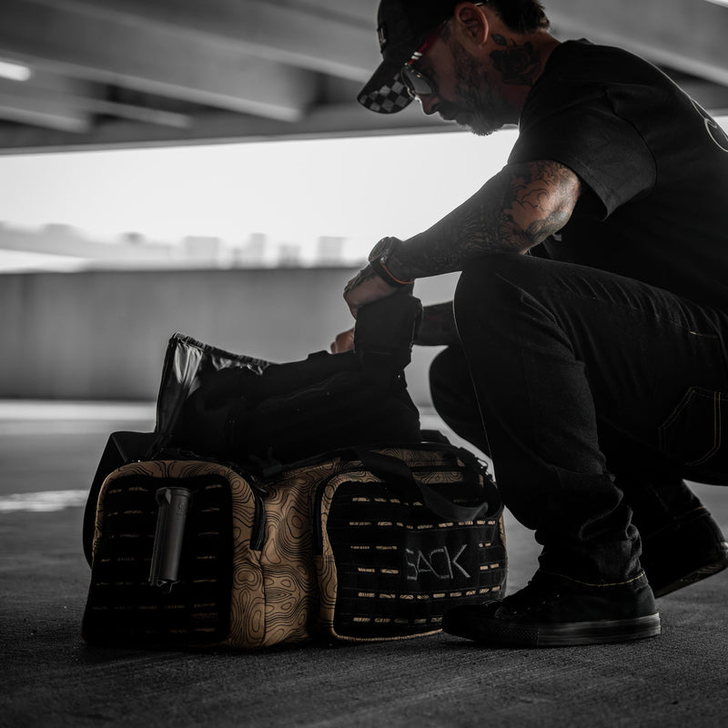 Load image into Gallery viewer, 50L Duffle Hybrid Sack™ Dual Carry Bag
