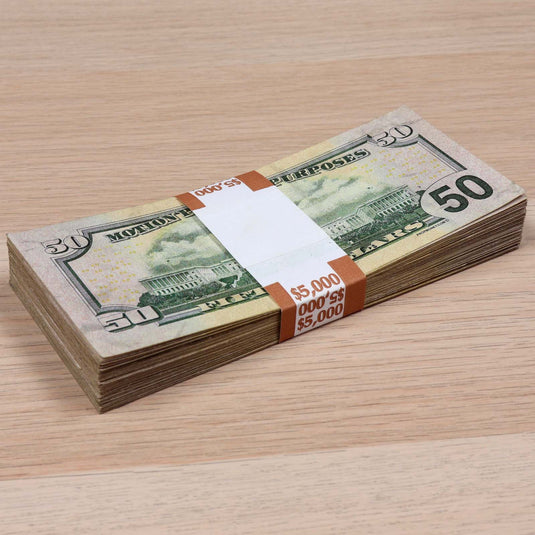 $10,000 ✔️RealAged™ Full Print New Series Stack & Band Pack