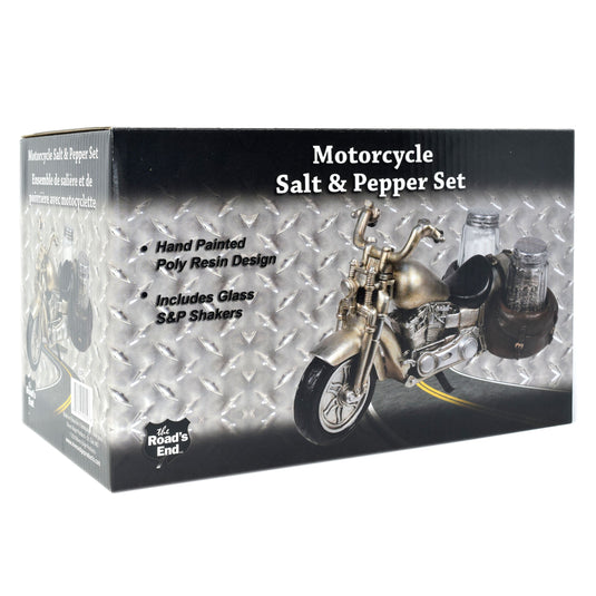 Salt and Pepper Shakers-Motorcycle