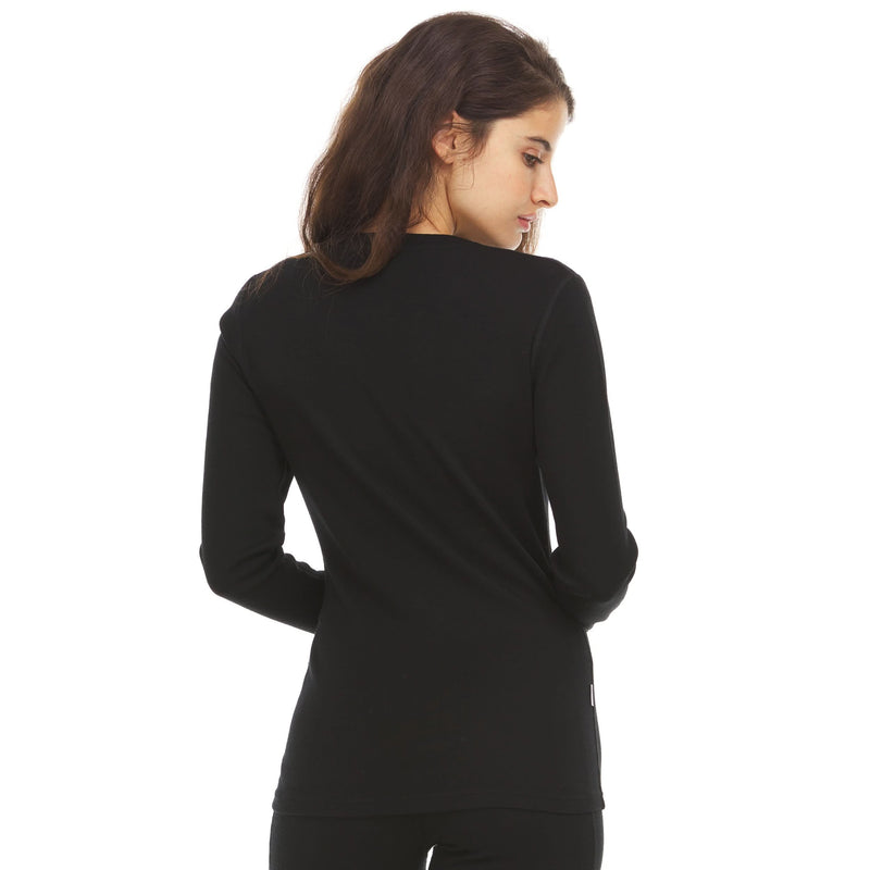 Load image into Gallery viewer, Women's Midweight Merino Wool V-Neck Sweater | 100% Merino Wool
