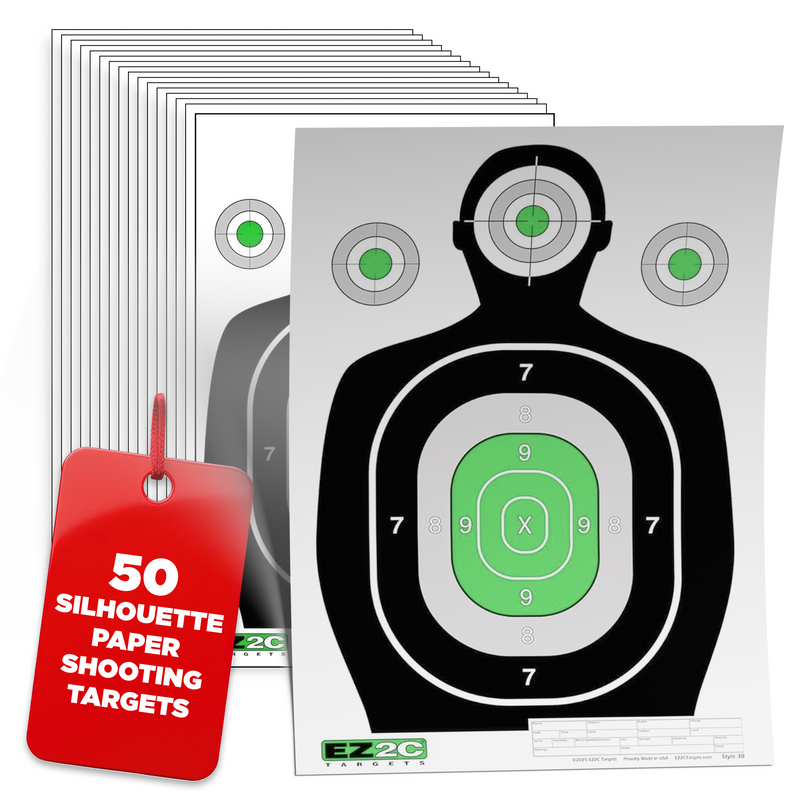 Load image into Gallery viewer, EZ2C RD11 Silhouette 12"x18"  Paper Shooting Target Made in USA
