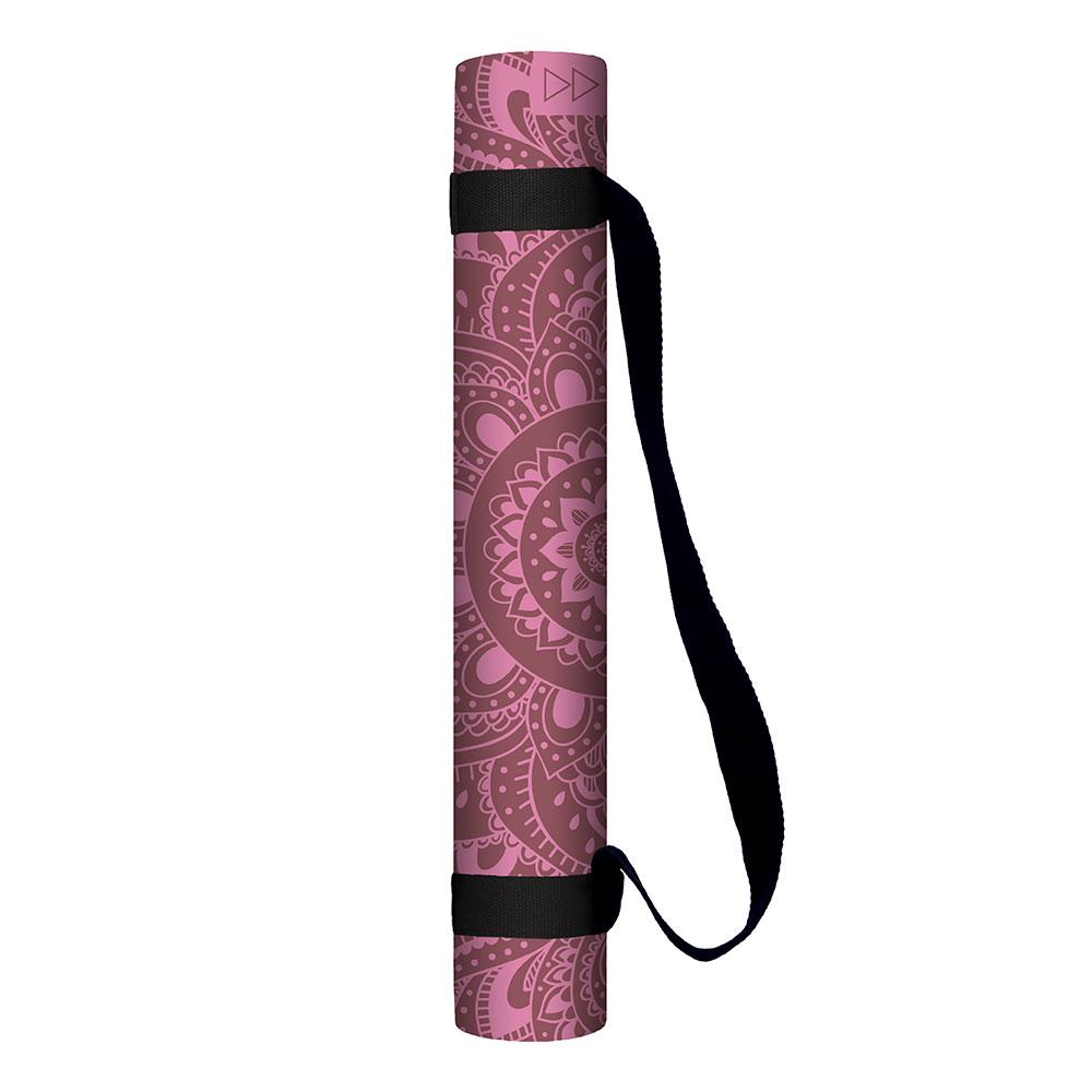 Infinity Yoga Mat 5mm Mandala Rose