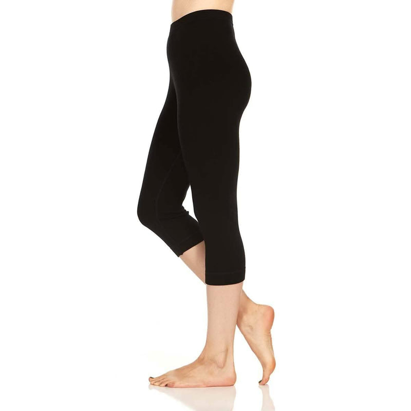 Load image into Gallery viewer, Midweight Women's Ski Bottom 3/4 Length - Woolverino
