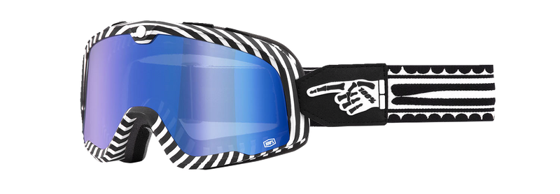 Load image into Gallery viewer, 100% Barstow Goggles - Death Spray - Blue Mirror 50000-00002
