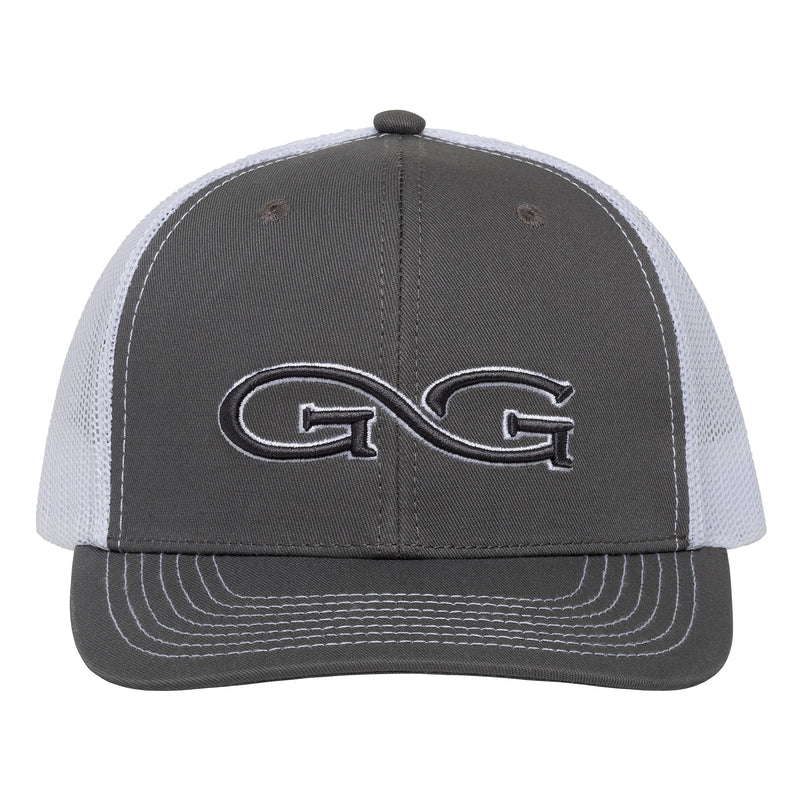Load image into Gallery viewer, GunMetal Cap | White MeshBack
