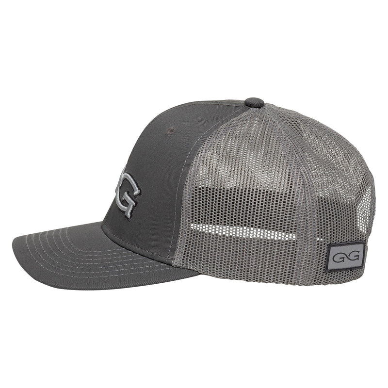 Load image into Gallery viewer, GunMetal Cap | Glacier MeshBack
