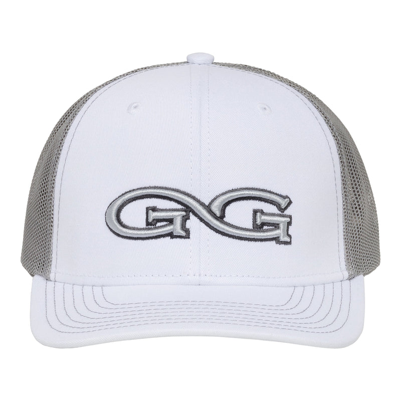 Load image into Gallery viewer, White Cap | Glacier MeshBack
