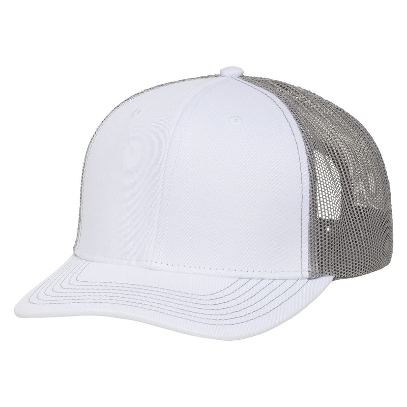 Load image into Gallery viewer, White Cap | Glacier MeshBack

