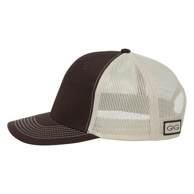 Load image into Gallery viewer, Chocolate Cap | Stone MeshBack
