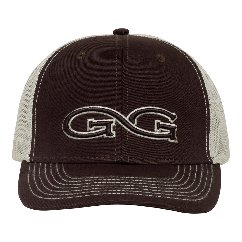 Load image into Gallery viewer, Chocolate Cap | Stone MeshBack
