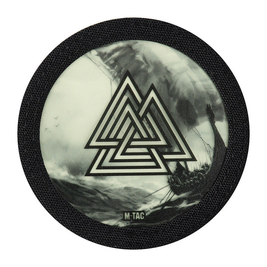 M-Tac Patch Walknut/Drakkar Round (3 inches)