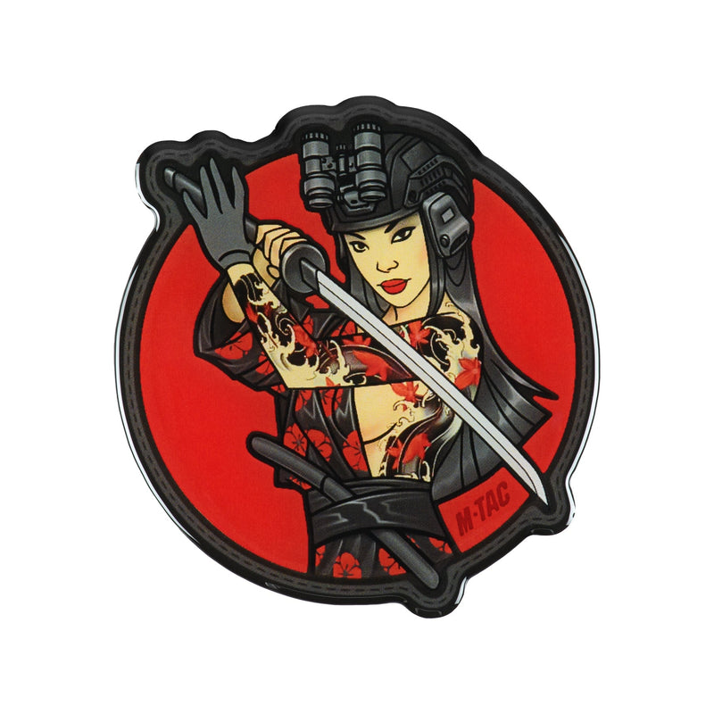 Load image into Gallery viewer, M-Tac Morale Sticker Tactical Girl

