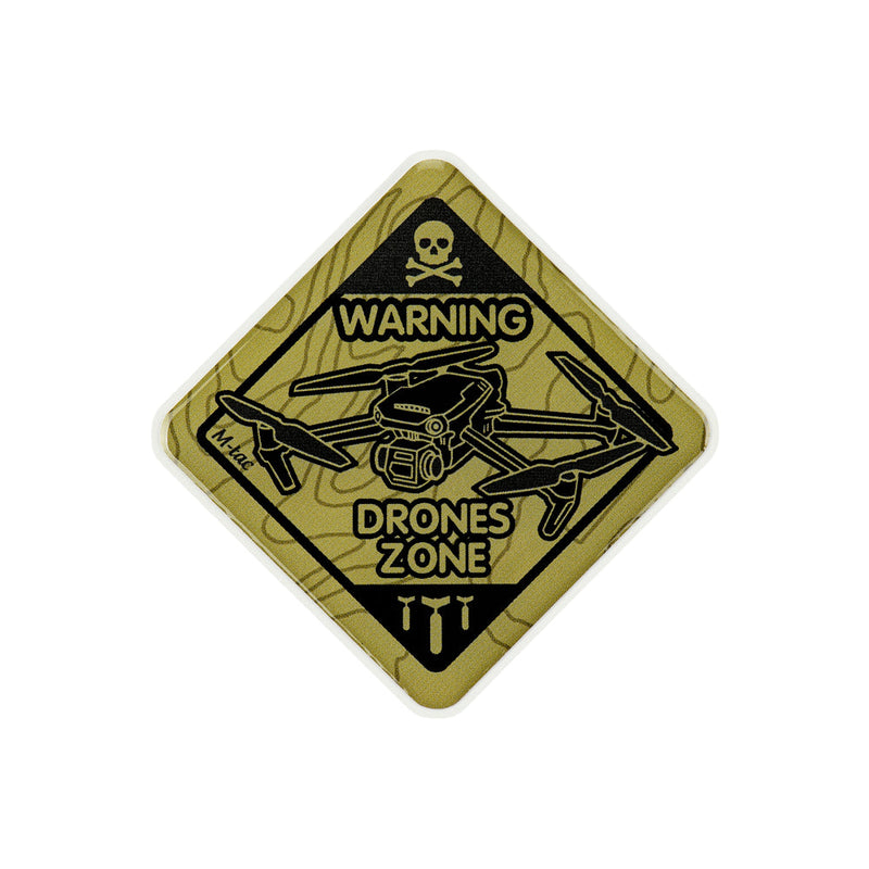 Load image into Gallery viewer, M-Tac Embossed Sticker Drones Zone
