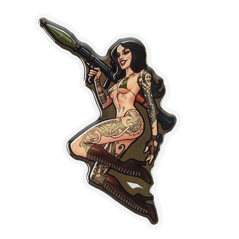 Load image into Gallery viewer, M-Tac Morale Sticker Tactical Girl
