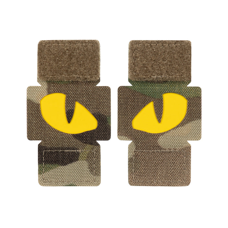 Load image into Gallery viewer, M-Tac Patch Tiger Eyes Laser Cut (couple)
