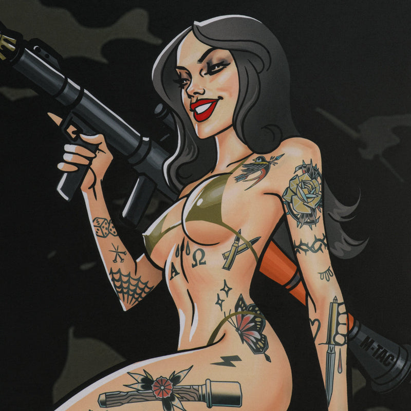 Load image into Gallery viewer, M-Tac Banner Tactical Girl RPG 35.4x51.2 Inches
