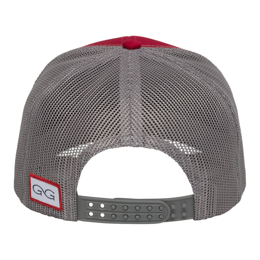 Red Cap | TriColor | Glacier MeshBack