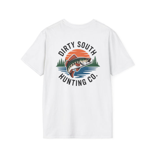 Bass Fishing Sunset Tee | Dirty South Hunting Co.