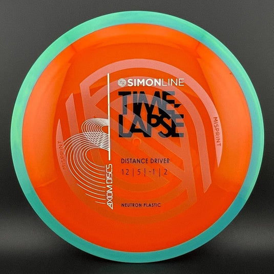 Neutron Time-Lapse (Re-Tooled) - Simon Line Misprint