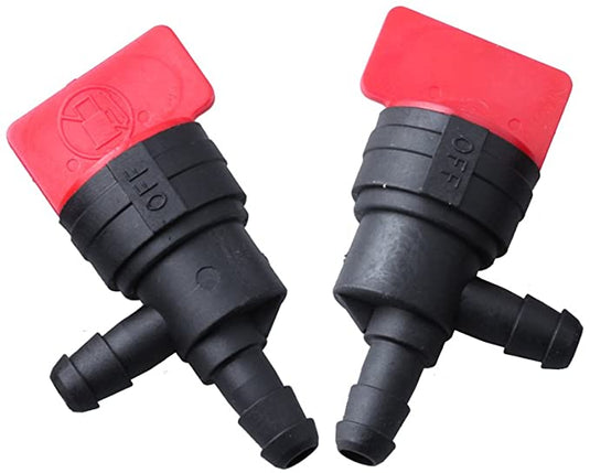 10-Pack 494769 90 Degree 1/4 Inline Fuel Shut Off Valve for Briggs & Stratton 698181 494539 697944 Tecumseh 35857 Mower Generator Pressure Washer