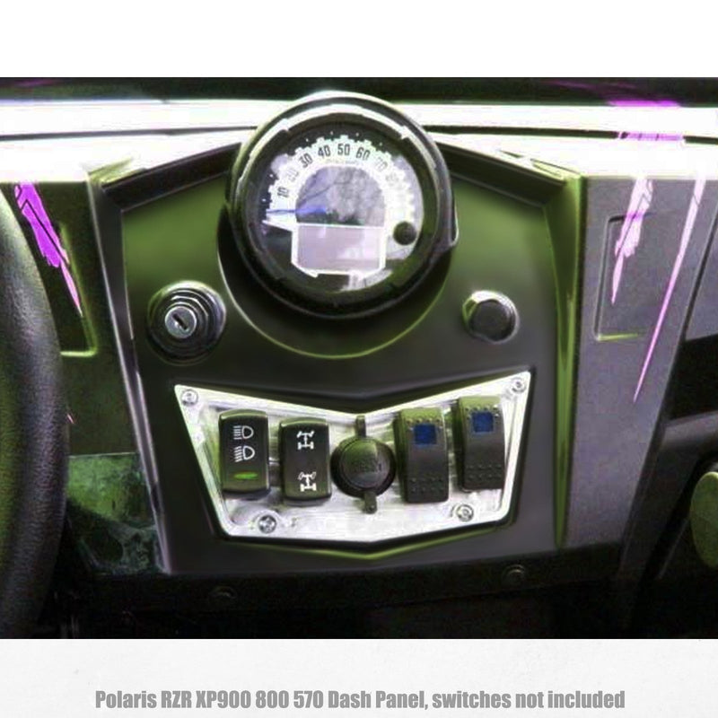 Load image into Gallery viewer, Polaris RZR XP900 800 570 4 Switch Dash Panel Black
