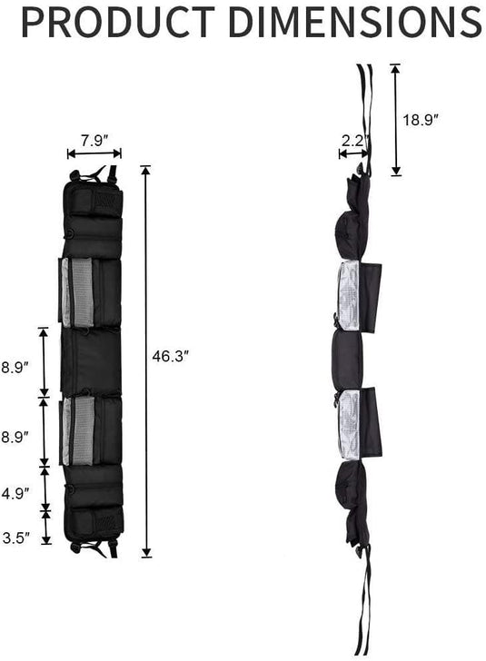 UTV Universal Roll Cage Organizer Storage Bag