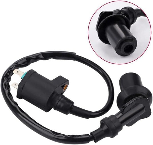 2 Pack Ignition Coil for GY6 50cc-150cc Taotao Kymco Scooter Moped Go Kart Replace 3051A-KBG-9000 3051A-LBD4-900 3051A-LLF5-C00 3051A-KFA5-90A