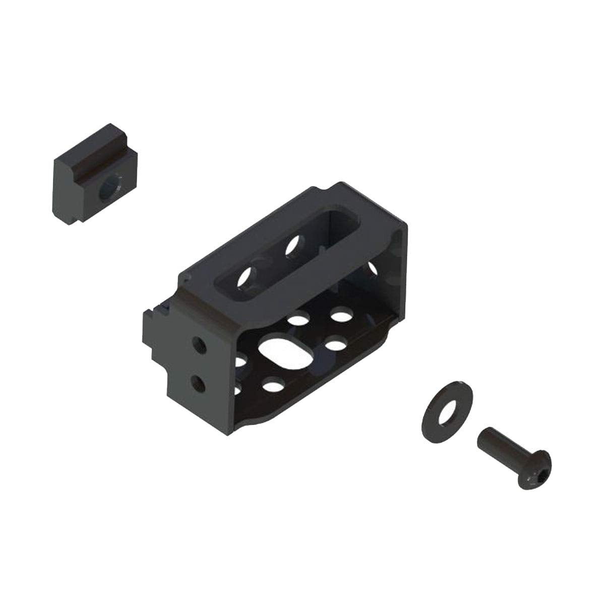 Bed Rail Tie Down Bracket & Accessory Mount