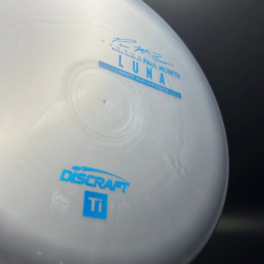 Titanium Luna - First Run - Paul McBeth