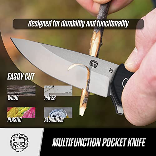 Load image into Gallery viewer, The Peasant Folding Pocket Knife Giftset for Men and Women (Silver and Black)
