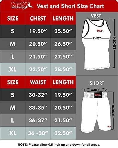 Load image into Gallery viewer, MRX Men's Boxing Uniform set for Training or Fighting Jersey &amp; Shorts All Sizes

