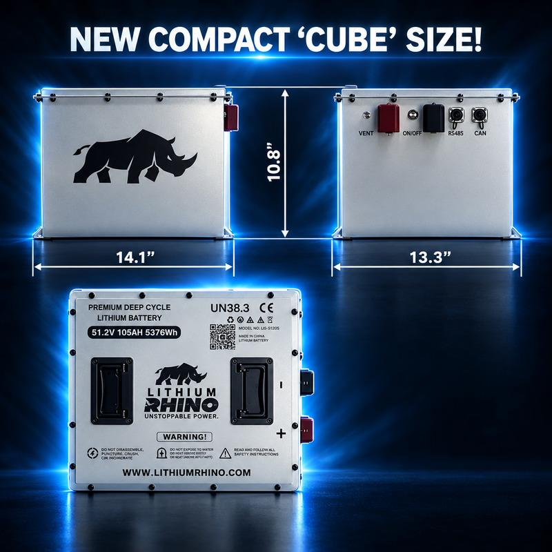 Load image into Gallery viewer, 48V 105Ah CUBE Lithium Rhino Conversion Kit
