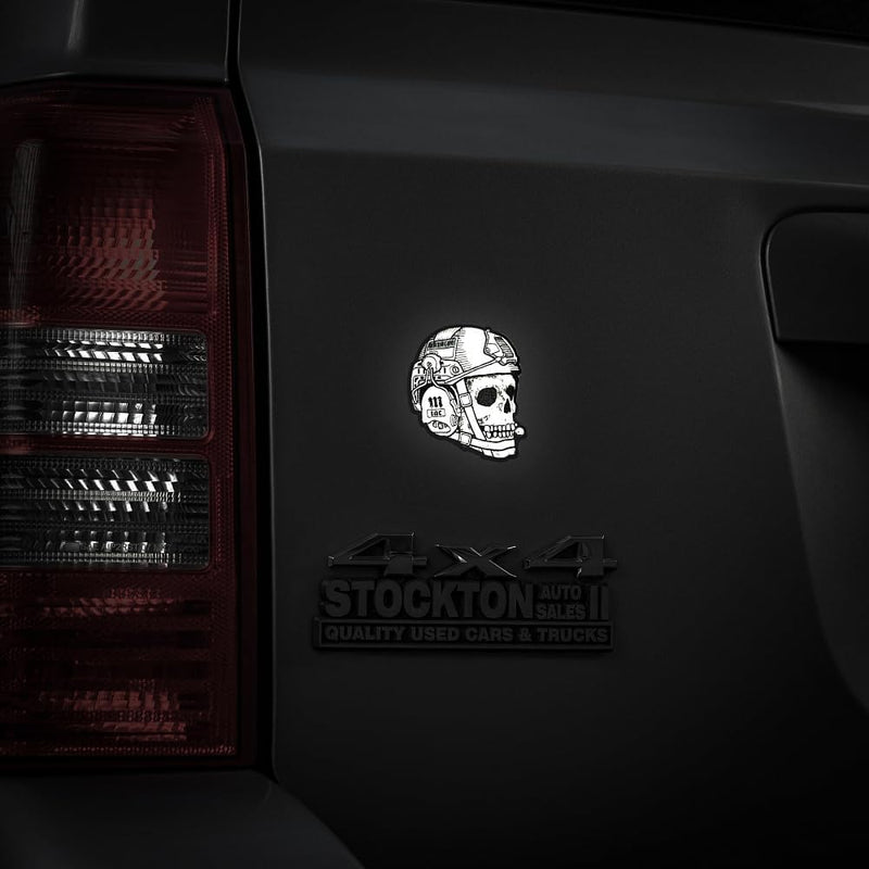 Load image into Gallery viewer, M-Tac Bumper Sticker Skull
