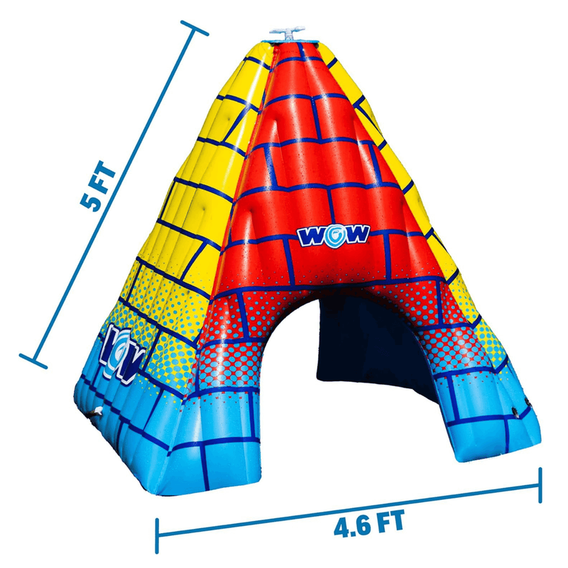 Load image into Gallery viewer, WOW Watersports 5.5ft Rainbow Pyramid Backyard Sprinkler

