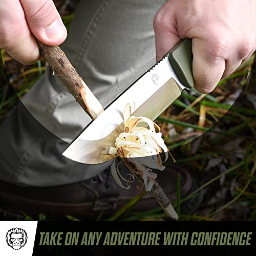 Load image into Gallery viewer, The Bushwhacker D2 Steel Bushcraft Survival Knife Gift Set (Selection)
