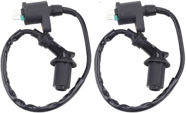 Load image into Gallery viewer, 2 Pack Ignition Coil for GY6 50cc-150cc Taotao Kymco Scooter Moped Go Kart Replace 3051A-KBG-9000 3051A-LBD4-900 3051A-LLF5-C00 3051A-KFA5-90A
