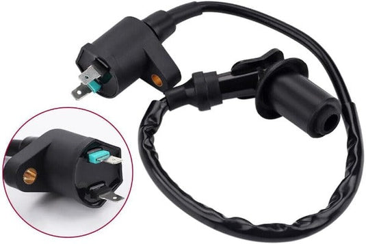 2 Pack Ignition Coil for GY6 50cc-150cc Taotao Kymco Scooter Moped Go Kart Replace 3051A-KBG-9000 3051A-LBD4-900 3051A-LLF5-C00 3051A-KFA5-90A