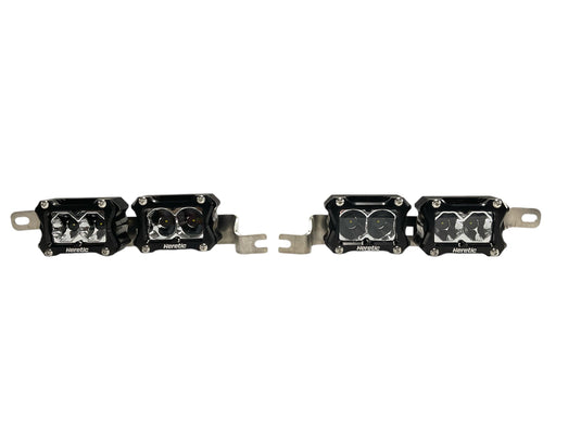 6th gen Toyota 4Runner (2025+) LED Fog Light Kit - Clear Lens (Low Power)